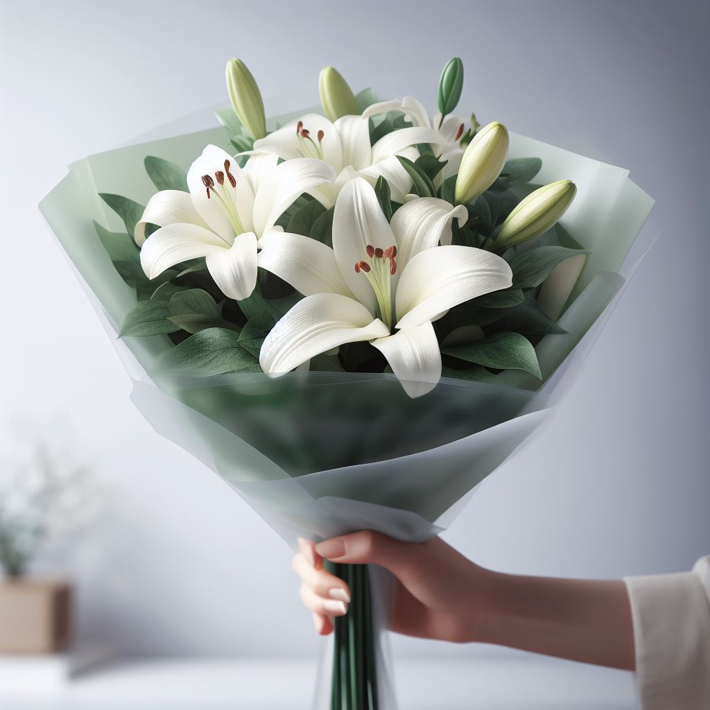 Arranjo de flores para levar em velório