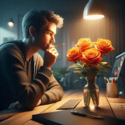 decorar com rosas colombianas laranja