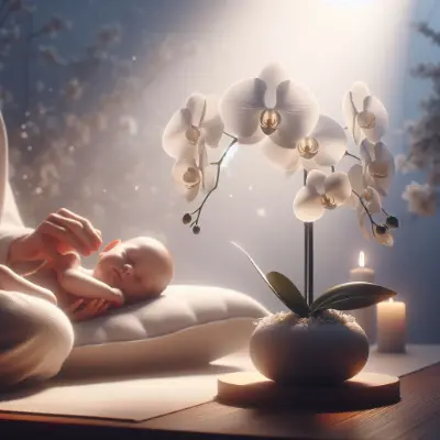 orquídea branca com lilás significado