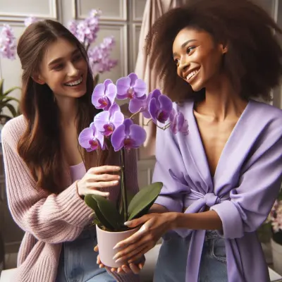 orquidea lilas significado