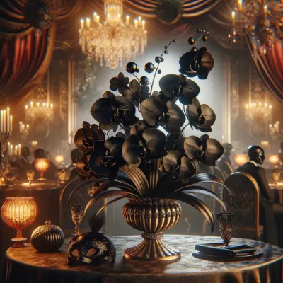 orquídea negra significado