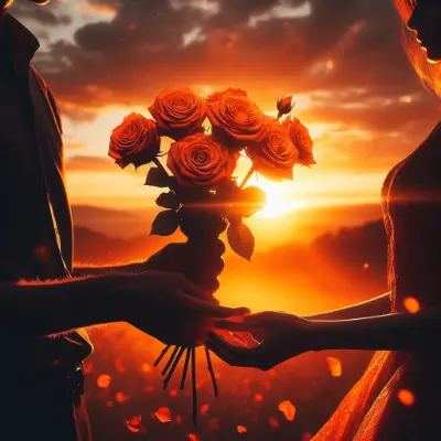 significado oferecer buque rosas laranjas