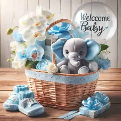 buque com flores para bebe