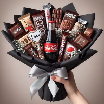 buque de chocolate simples masculino