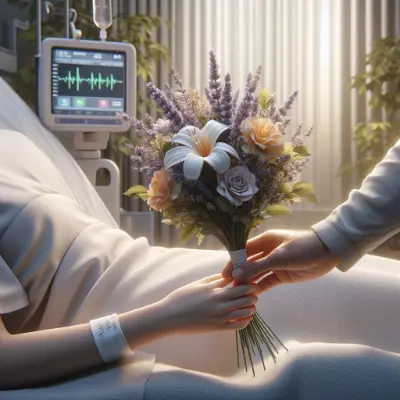 dar flores para pessoas doentes