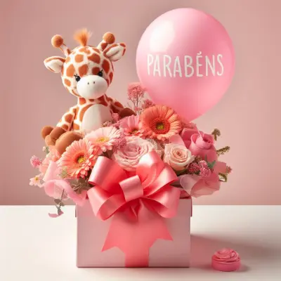 flores para bebe recem nascido