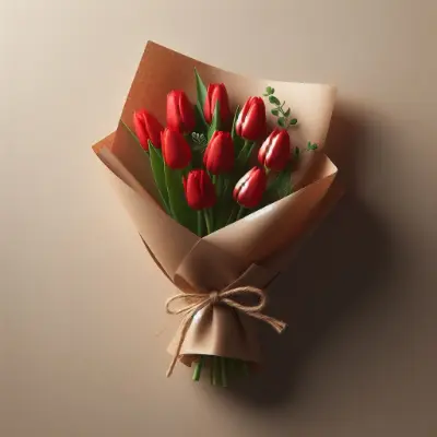 buque tulipa vermelha preco