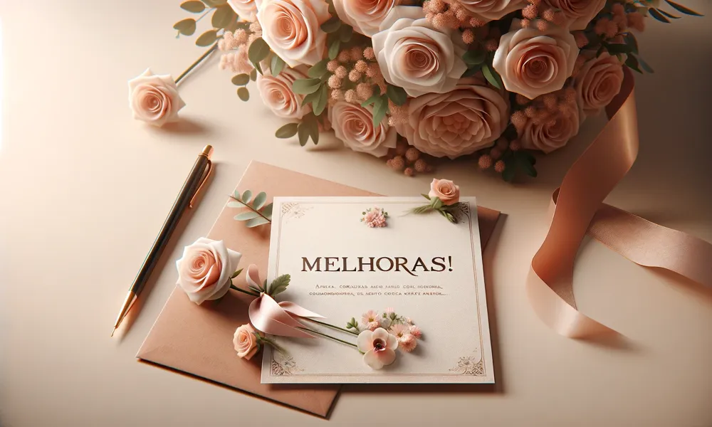 mensagem com flores desejar melhoras pessoa doente