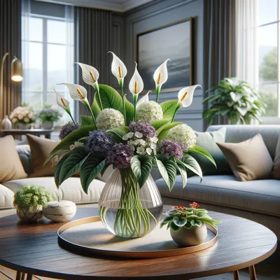 arranjo floral formal para agradecer