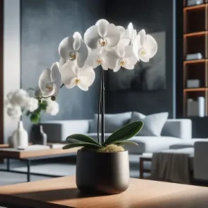 orquidea presente com flores para agradecer