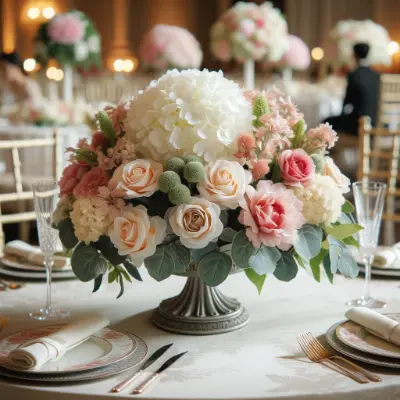 arranjo flores artificiais de luxo preco