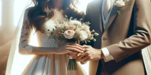 arranjo casamento simple lindo