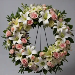 coroa flores  luxo velorio categoria ouro