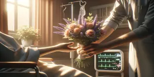 flores desejar recuperacao
