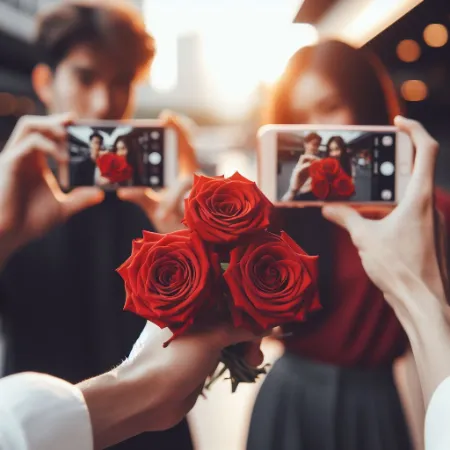 Buquê de Rosas Vermelhas significado flores